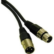 كابل صوتي احترافي بطول 3 أقدام من XLR ذكر إلى XLR أنثى
