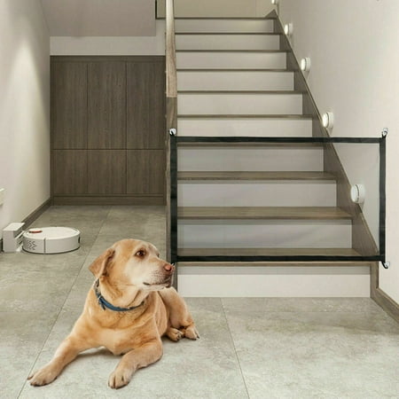 3ft Pets Cat Dog Isolation Fence Tear Proof Net Safety Gate Baby Stairs Guard