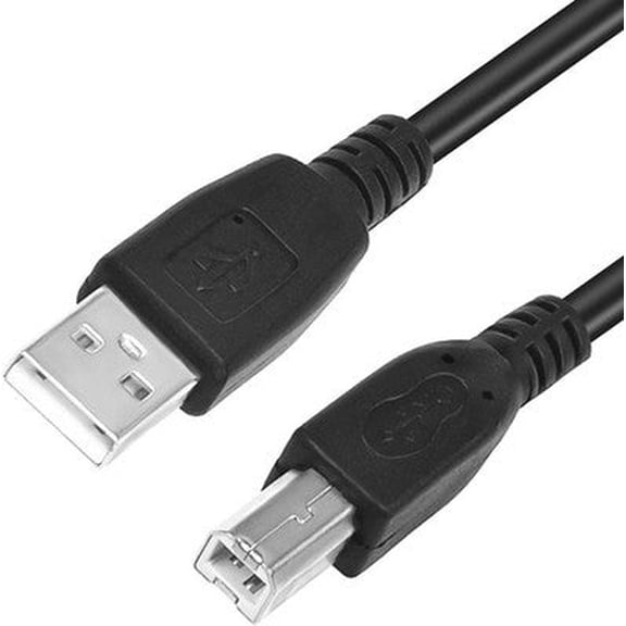 3ft USB 2.0 Cord A to B Male Compatible with HP Smart Tank 5101 Printer PC