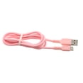 thumbnail image 1 of 3ft USB-C Cable for Nokia C200 Phone, Nokia T20/T21 Tablet - Pink Charger Cord Power Wire Type-C for Nokia C200 Phone, Nokia T20/T21 Tablet, 1 of 3