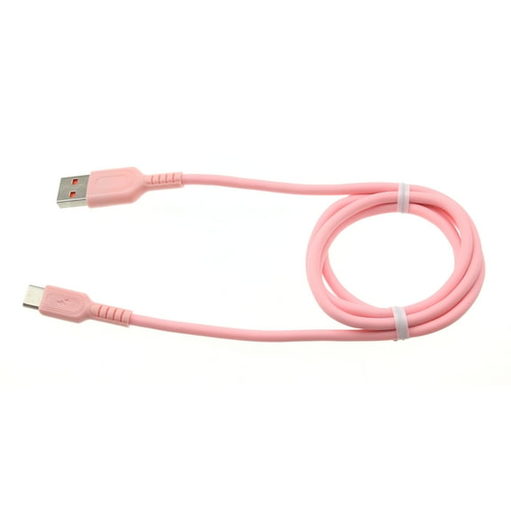 3ft USB-C Cable for Samsung Galaxy Tab A 10.5" (2018)/Tab A7 Lite 8.7" (2021) - Pink Charger Cord Power Wire Type-C Fast Charge Sync