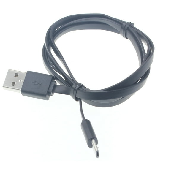 3ft USB Cable for Arlo Pro / Pro 2 Security Cameras - MicroUSB Charger Cord Power Wire Sync Flat Black Fast Charge Compatible With Arlo Pro and Pro 2 Models