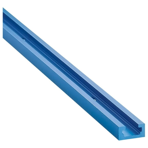 3ft. Universal T Track Blue T Track for Woodworking is Perfect for Workbenches, Jigs, & Machine Tables Stacked T Slot Accepts 5/16 T-Bolts, T-Bolts - Woodworking Tools and Accessories