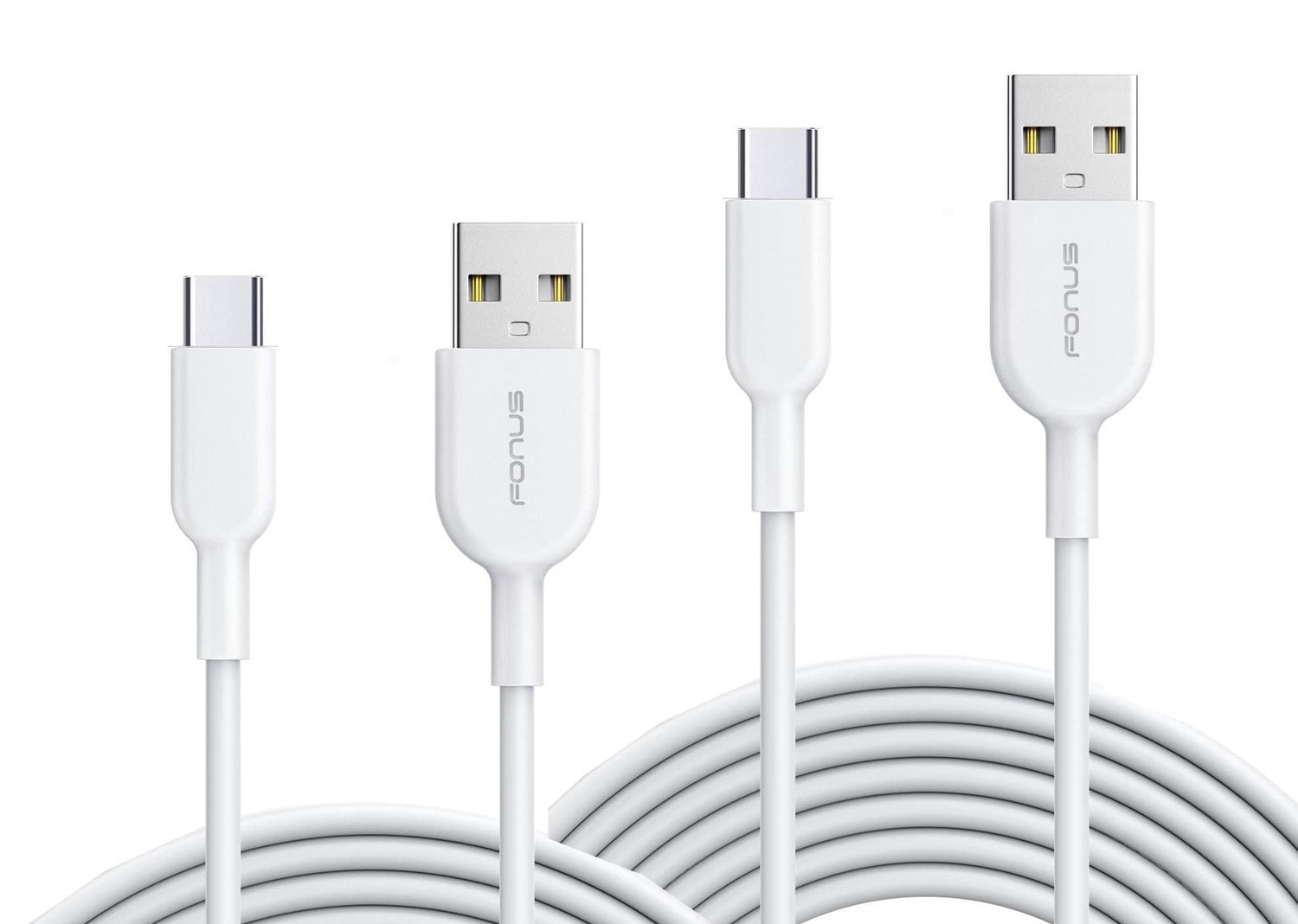 3ft and 6ft Long USB-C Cables Compatible With Motorola Moto G Play (2021,2023,2024,2026) - Fast Charge TYPE-C Cord Power Wire Data Sync High Speed