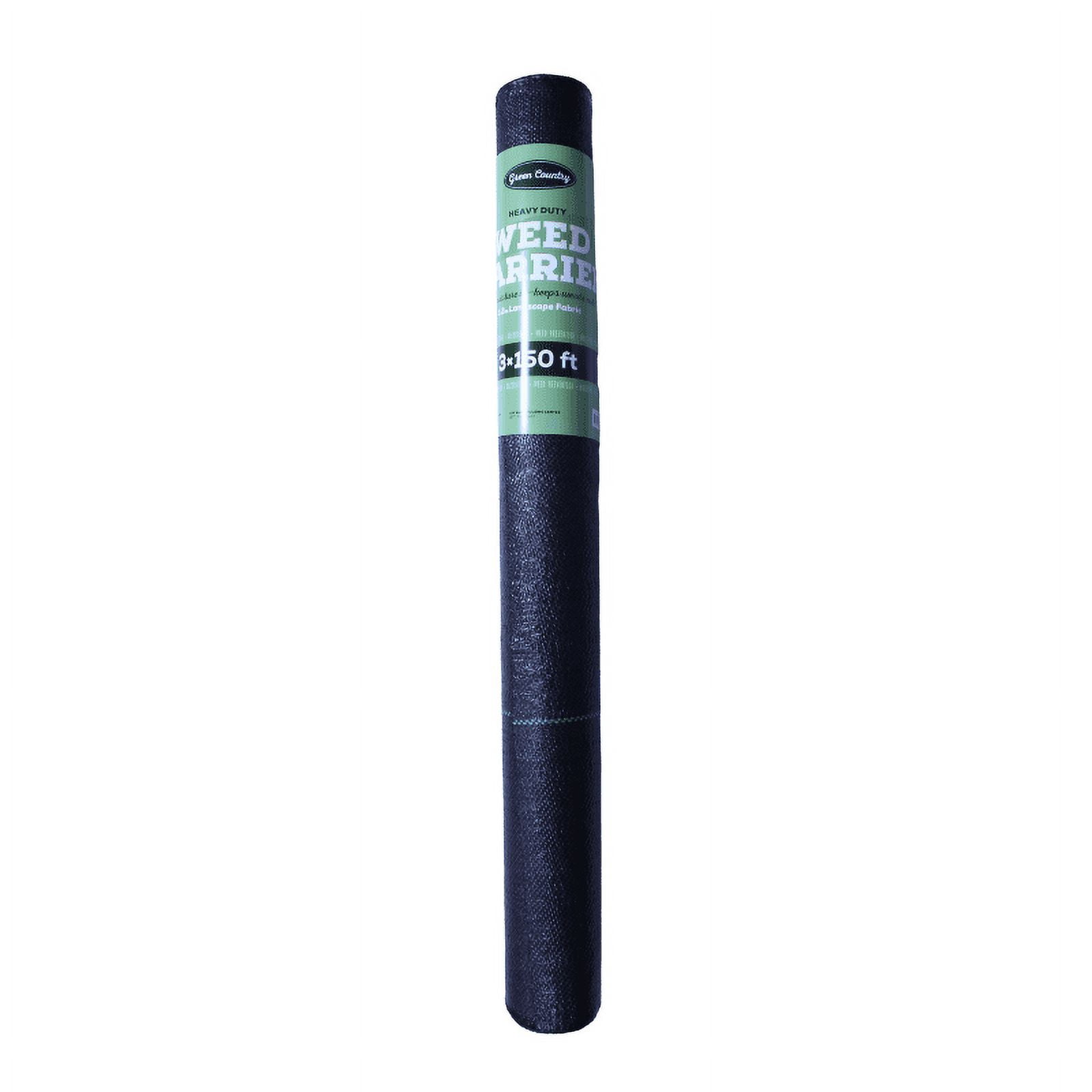 3ft x 150ft Weed Barrier Landscape Fabric, 3.2oz Heavy Duty Weed Control, Woven Ground Cover for Gardening