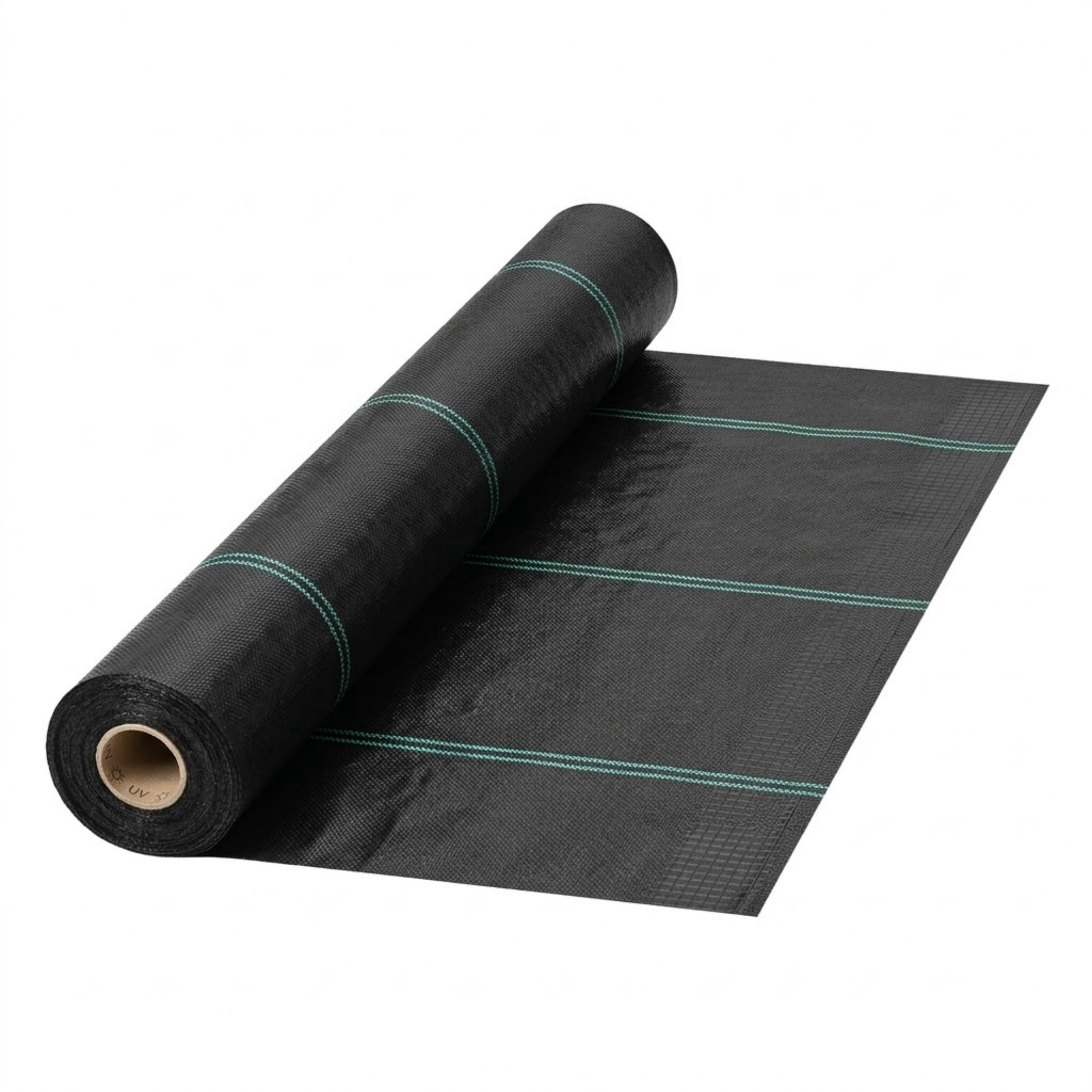 3ft x 300ft 5.8oz Weed Barrier, Heavy Duty Woven Landscape Fabric, Black