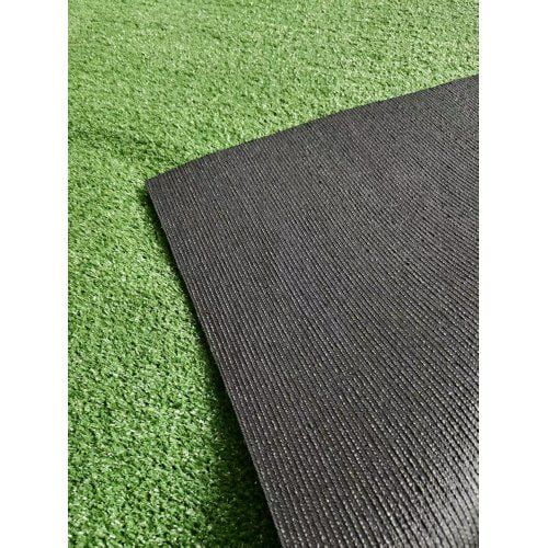3ft x 32ft Premium Artificial Turf Mat with Drainage Holes & Rubber Backing 0.6" Thick Fake Grass for Pets, Patio, Balcony, Indoor/Outdoor Use