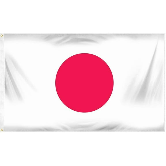 3ft x 5ft Japan Flag - Printed Polyester