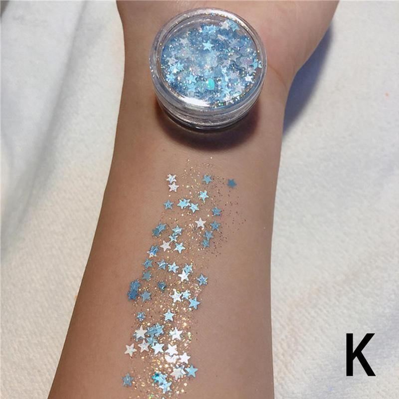 3g sequined glitter children's eye makeup stickers stickers mole star