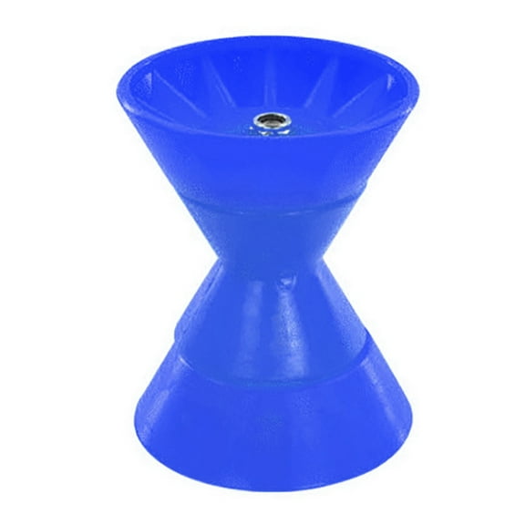 3in/4in Roller for Trailer Bracket Easy Installation Rubber Roller Trailer Stop with 1/2in Shaft Accessory