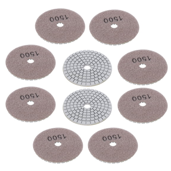 3in Diamond Buffing Sanding Discs Polishing Pads Set 1500 Mesh Surface Prep Wheel Tools 10 Pack 3 inches / 7.62 cm