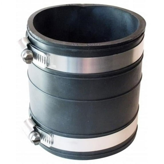 3in. X 3in. Rubber Flexible Socket Coupling Repair Fitting