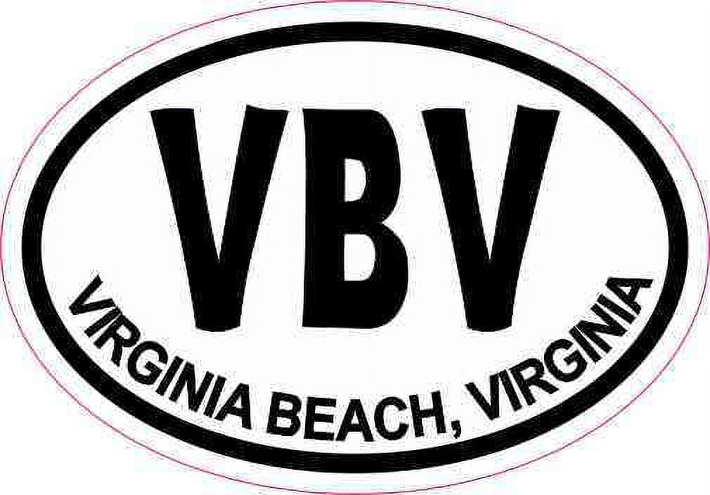 CafePress 'I'd Rather Be In Virginia' Oval Bumper Sticker - 3x5 Inch, Durable Vinyl Decal - View #10