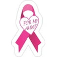 thumbnail image 1 of 3in x 5in For My Aunt Breast Cancer Ribbon Sticker, 1 of 1