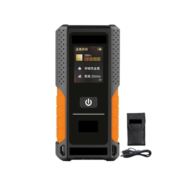 3in1 Multifunctional Detector Wall Metal Wood Cable Detector Digital Color Display USB Voice Broadcast ,Accurate and Rapid