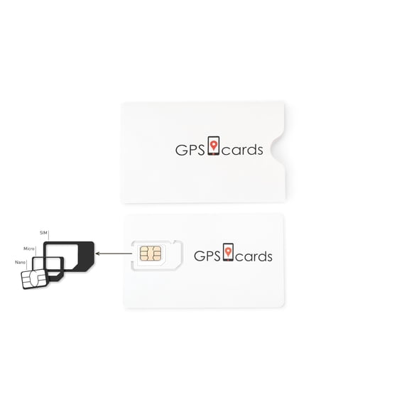 3in1 Size Sim Card For Tk210b With Shock Alerts & Security Features