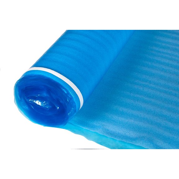 3in1 Vapor Barrier Flooring Underlayment w/Overlap and pre-Attached Tape Strip - Bestlaminate- 2mm - 500sq.ft (Bundle 5 Rolls Each 100 sg.ft.)$$Tools & Hardware Other