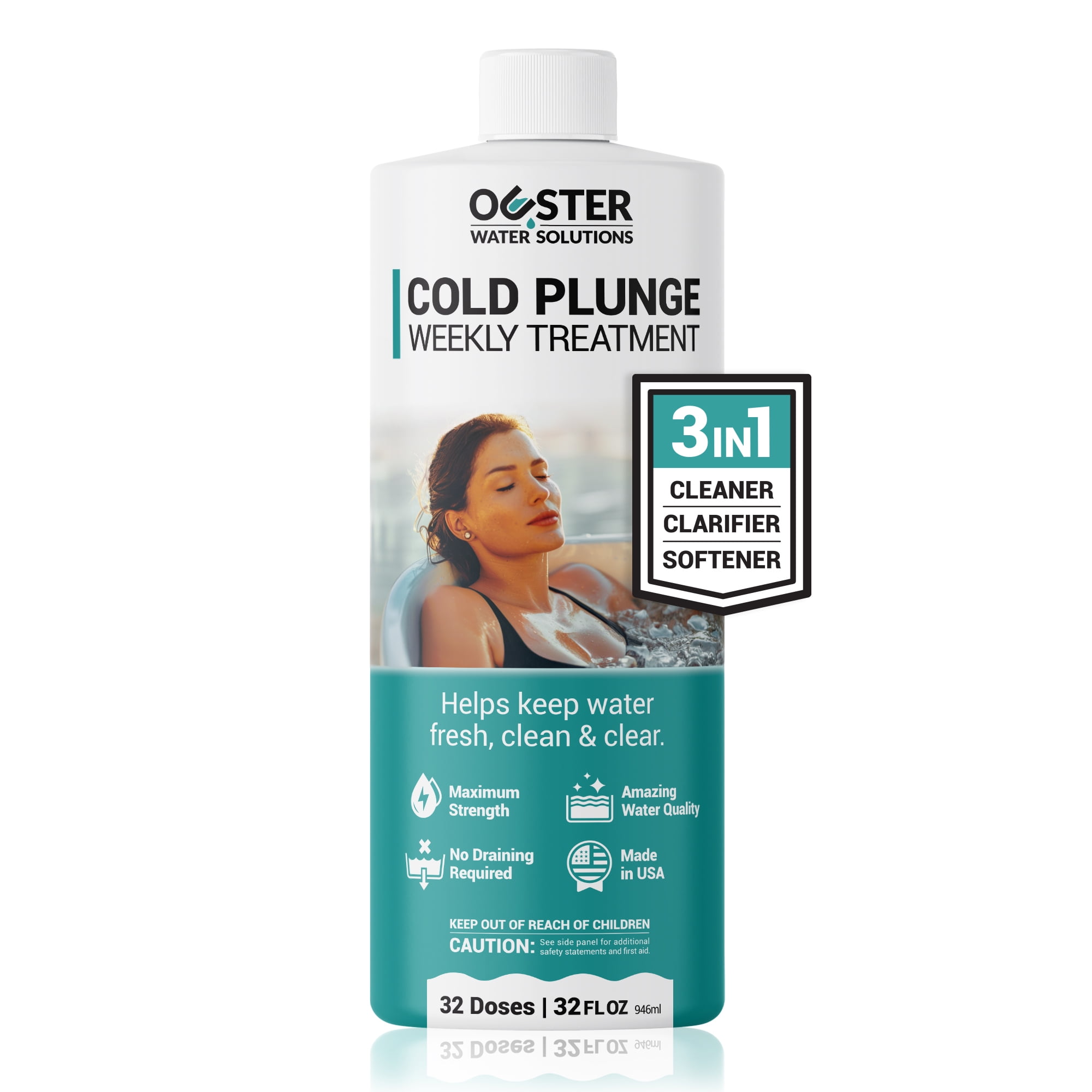 Bio Ouster 3in1 Cold Plunge Water Treatment, 32 oz – Weekly Cleaner ...