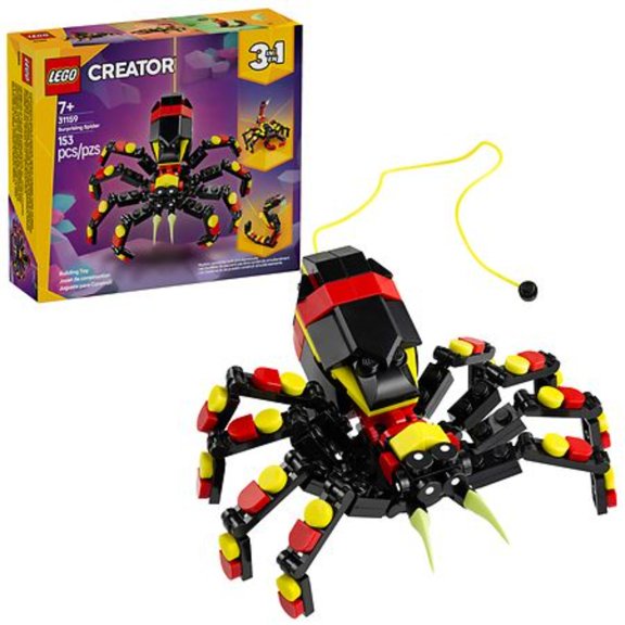 3in1 Wild Animals Building Set  Posable Spider, Scorpion & Snake, 153 Pcs