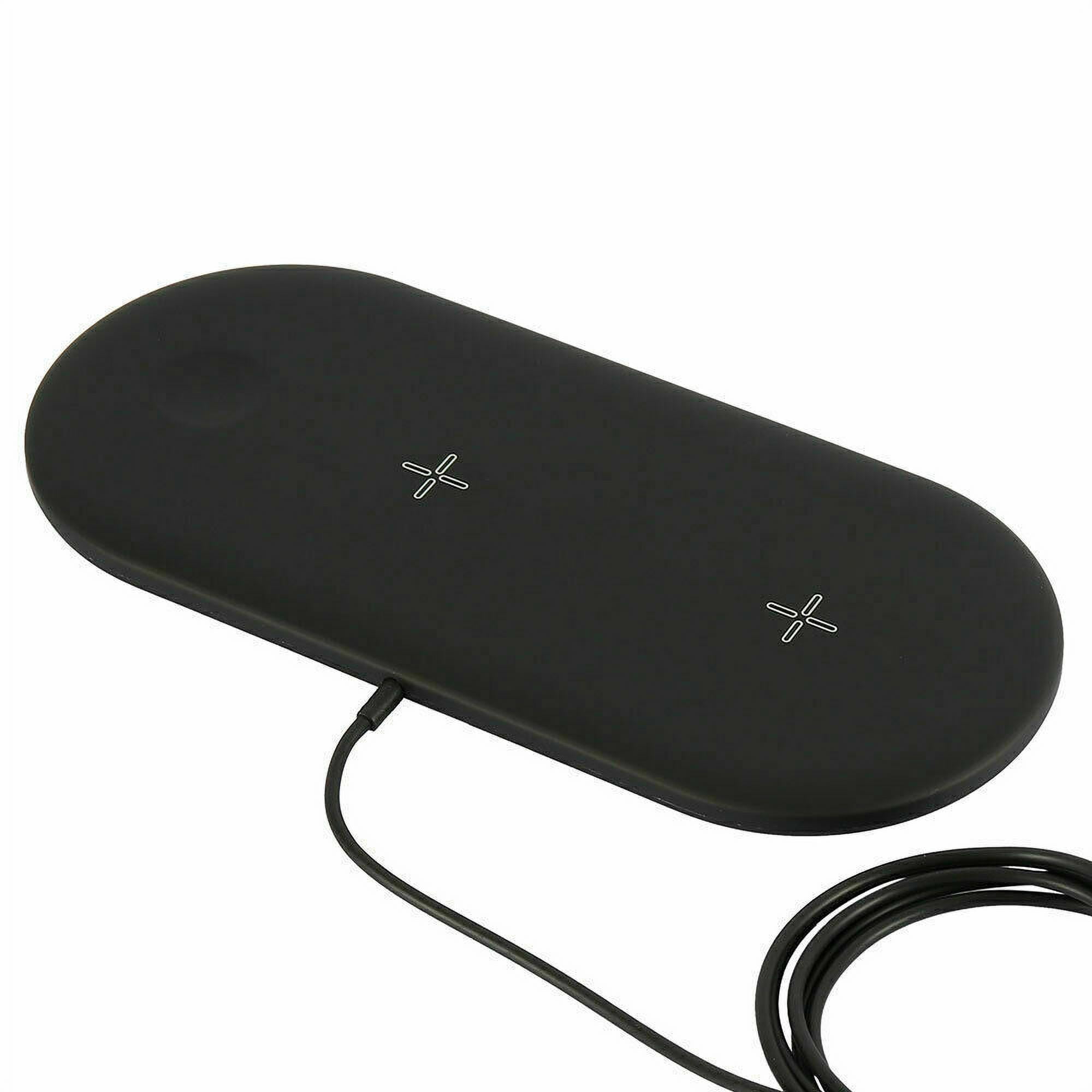 3in1 Wireless Charger Charging Dock Station For Apple AirPods(Black)