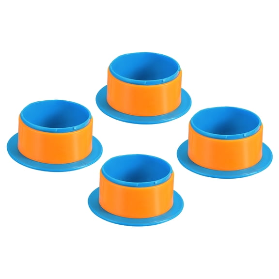 3inch Shrink Wrap Handle, 4pcs Stretch Wrap Dispenser Stretch Film Dispenser Plastic Hand for Furniture, Blue