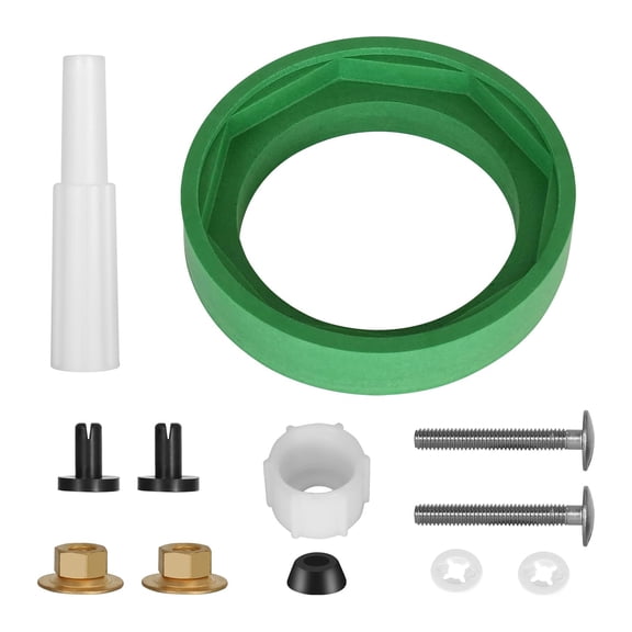 3inch Toilet Tanks Replacement Set Toilet Tanks to Bowl Coupling Set Gasket Angles Seal Washer Easily Install