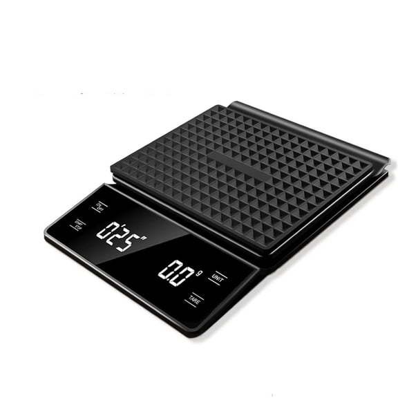 3kg/0.1g Coffee Scale with Timer Kitchen Tools Digital Multifunction Weighing Scale Pour Over Drip Espresso Scale LCD Display