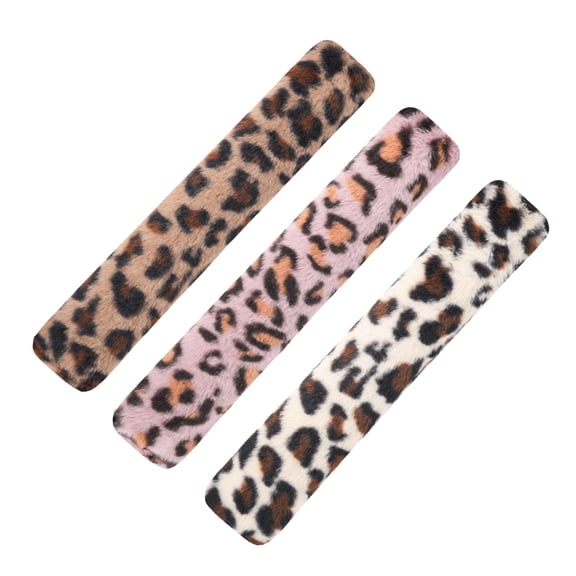 3lots Leopards Pattern Cats Pillows Interactively Bites Resistant Teething Toy Cats Enrichment