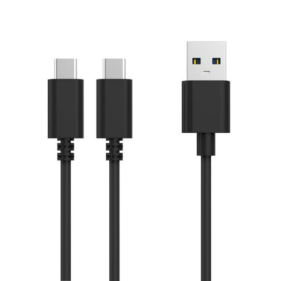 3m 2 in 1 Type-C USB Fast Charging Cable Cord for Controller Switch Mobile Phone