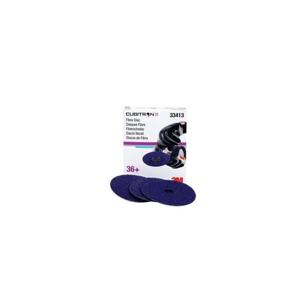 3m 3M-33413 5" X 7/8" Cubitron Ii Abrasive Fibre 36+ Grade Disc