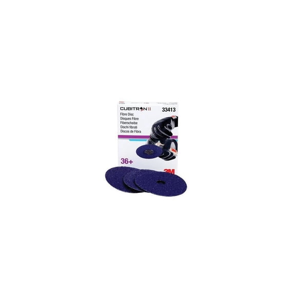 3m 3M-33413 5" X 7/8" Cubitron Ii Abrasive Fibre 36+ Grade Disc