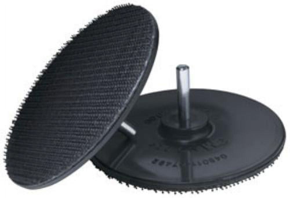 4-Inch Black Disc Pad Holder for Power Tools