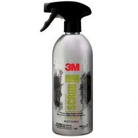 3M 46601 All Purpose Scrub, 16 oz, Clear/Yellow, Liquid