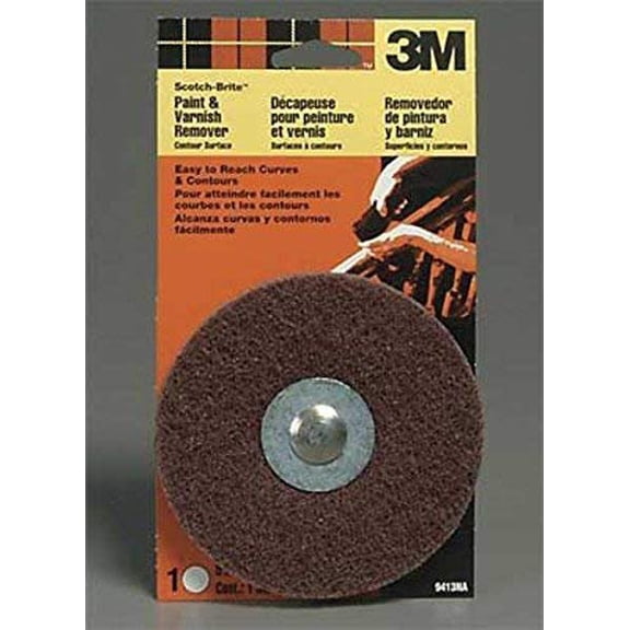 3M Varnish & Surface Paint Remover 09413 - Abrasive Adhesive Remover - Multicolor
