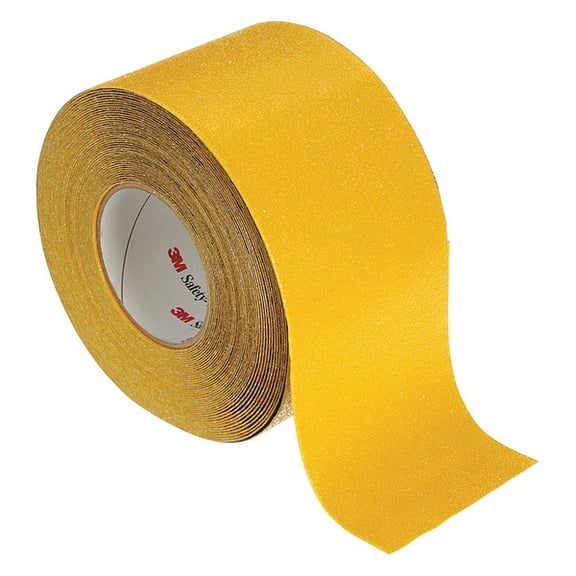 3m AntiSlip Tape,60 ftLx4 inW,YLW,60 Grit  19289