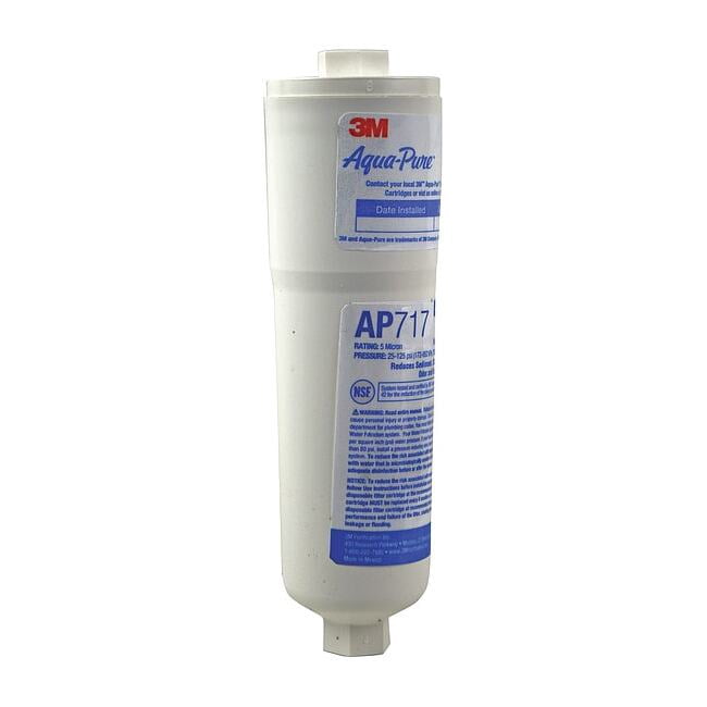 3m Aqua-Pure Inline Filter,Ice Maker,8-3/8x2-1/4In AP717