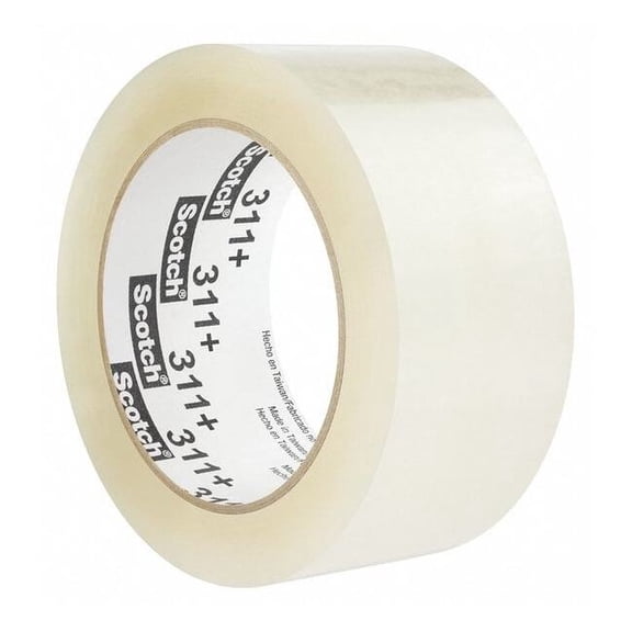 Scotch Carton Sealing Tape,72mm W,Clear,PK24 311+