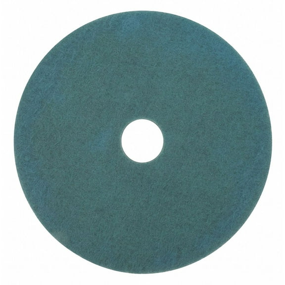 3m Burnishing Pad,17 In,Aqua,PK5  3100