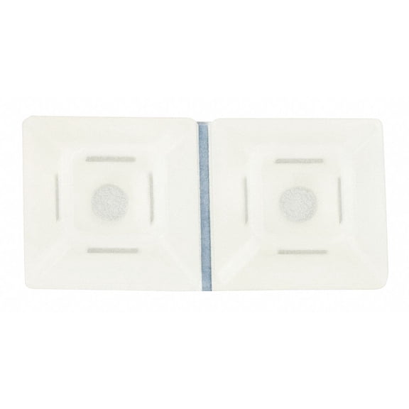 3m Cable Tie Base,4 Way,Natural,PK500  CTB75X75NTA-C