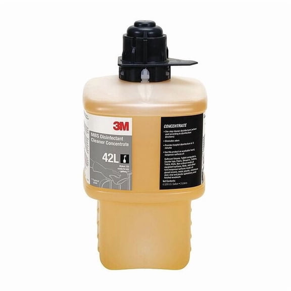Cleaner and Disinfectant, Bottle, Lavender 42H