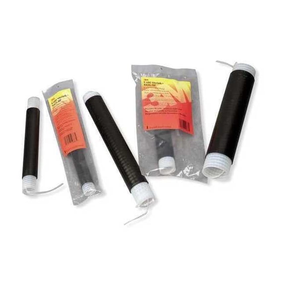 3m Cold Shrink Insulator,12 in,Blk 8428-12