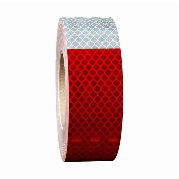 3m ConspicuityReflecTape,Red/Whte,18inStrip 913-32