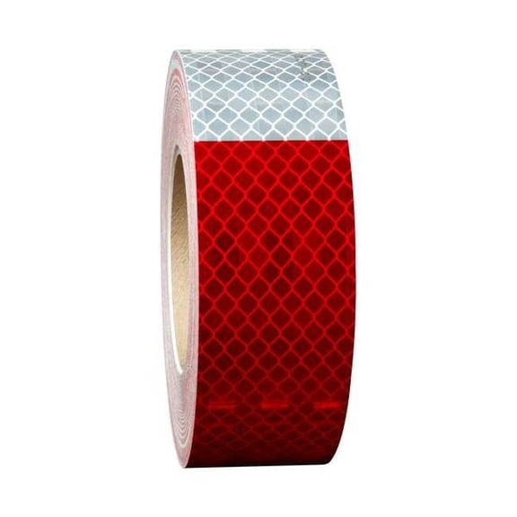 3m ConspicuityReflecTape,Red/Whte,18inStrip 913-32