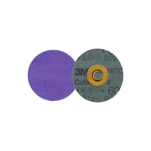 3m Cubitron Quick-Change Disc,Ceramic,PK50 7100332837
