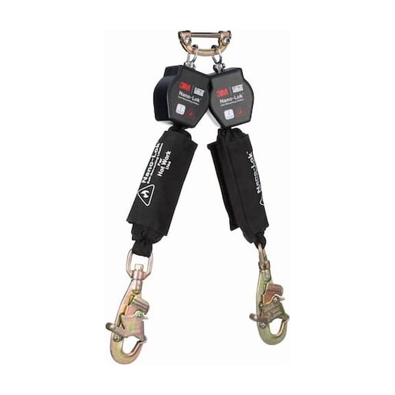 DBI-SALA Self-Retracting Lifeline, 6 ft. Length, Snap Hook, Steel, 2 Leg(s), 420 lb Weight Capacity
