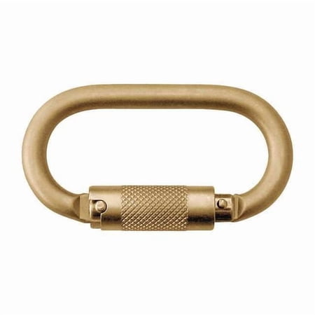 3m Dbi-Sala Carabiner,Triple Action Auto Lock,Bronze 3100107