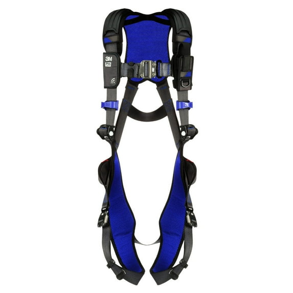 3m Dbi-Sala Harness,3XL,Gray,Quick-Connect,Polyester 1113014