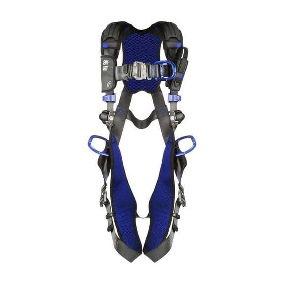 3m Dbi-Sala Harness,3XL,Gray,Quick-Connect,Polyester 1113083