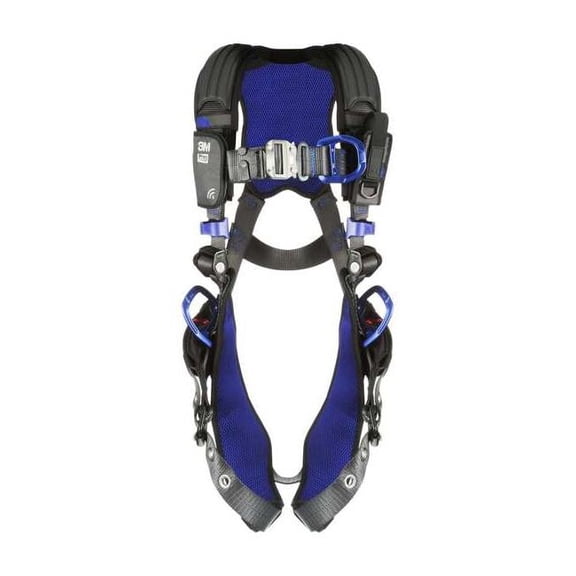3m Dbi-Sala Harness,L,Gray,Quick-Connect,Polyester 1113422