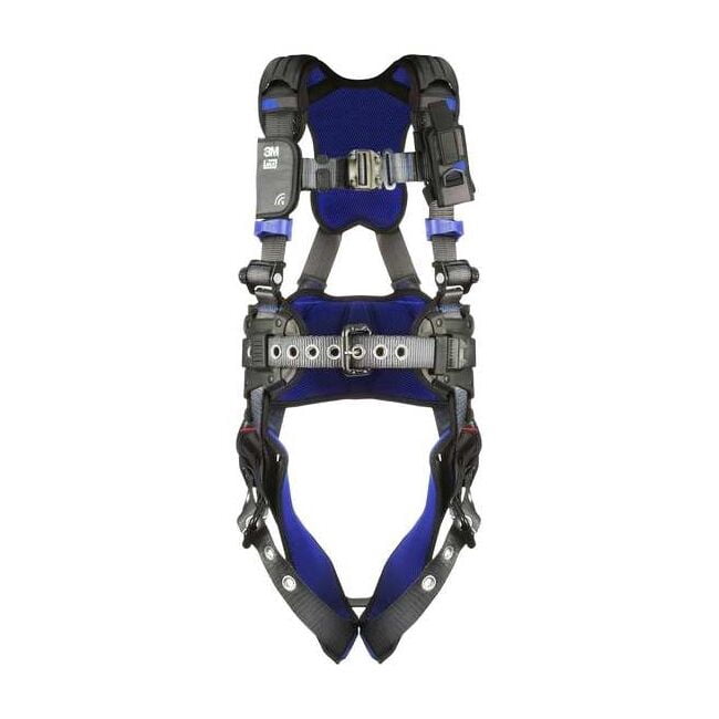 3m Dbi-Sala Harness,L,Gray,Quick-Connect,Polyester 1403050 - Walmart.com